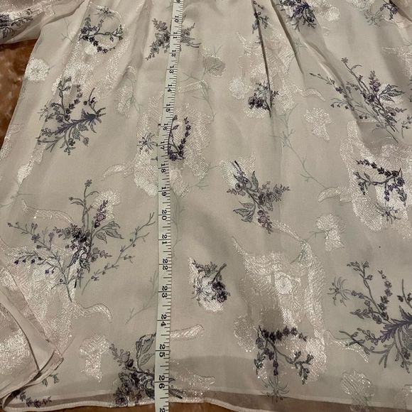Grey by Jason Wu - Winter Floral Silk Blouse - size 4 - Picture 14 of 15